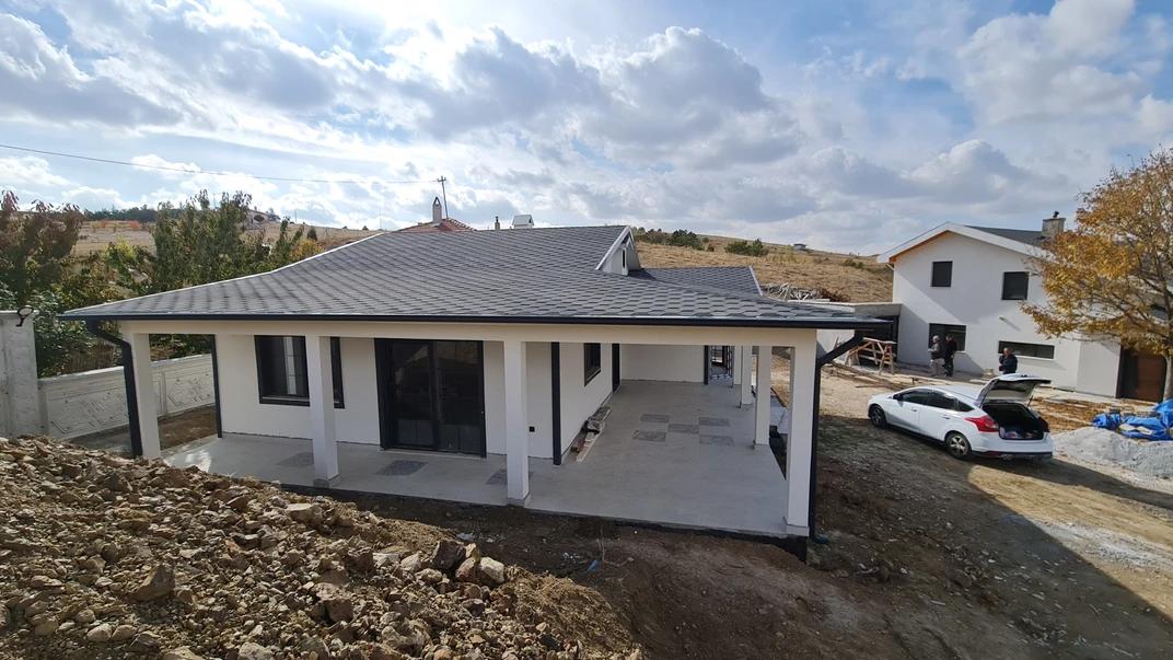 150 m² Tek Kat Çelik Villa