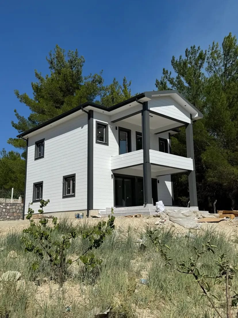 108 m² Çift Kat Prefabrik Ev